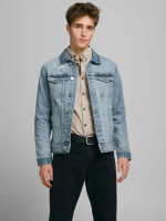 Куртка джинсова JJIJEAN JJJACKET NA 041 12183302 Blue Denim Jack&Jones M Блакитний 12183302BlueDenim