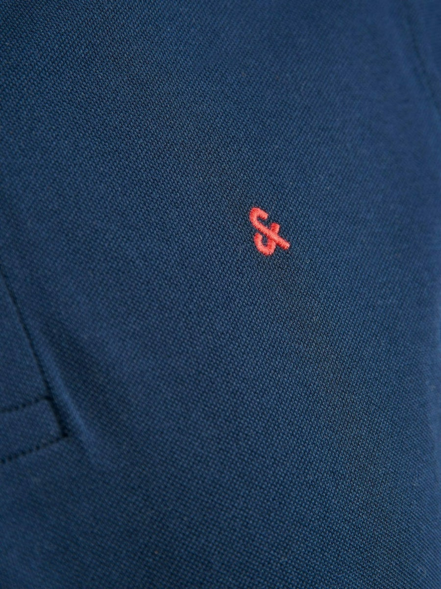 Поло JJEPAULOS POLO SS NOOS 12136668 Navy Blazer Jack&Jones S Темно-синій 12136668NavyBlazer