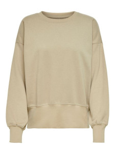 Кофта ONLGIA L/S SWEAT SWT 15229725 Silver Mink ONLY L Пісочний 15229725SILVERMINK