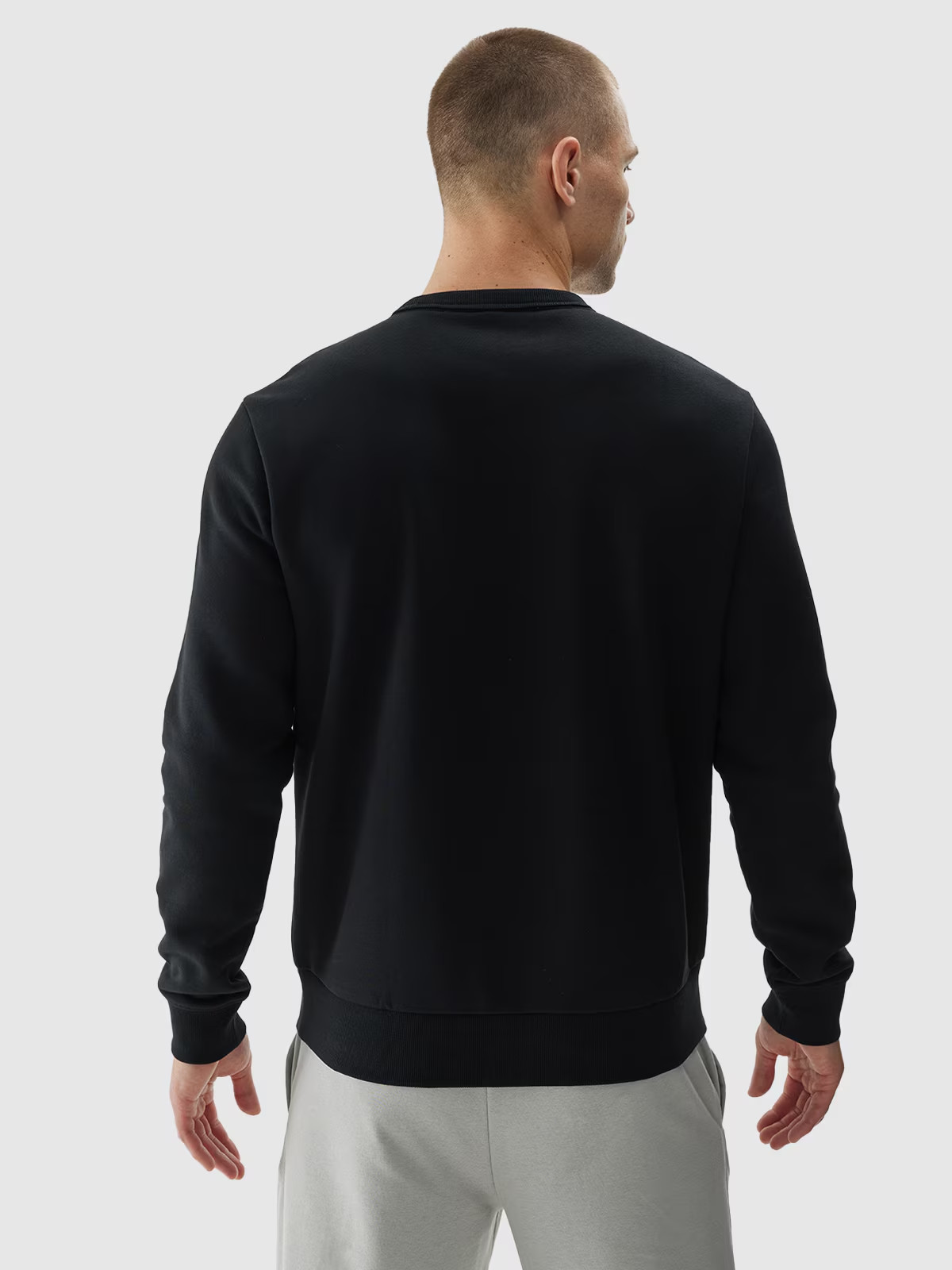 Світшот SWEATSHIRT M1258 4FWAW24TSWSM1258-20S 4F 2XL Чорний 4FWAW24TSWSM1258-20S