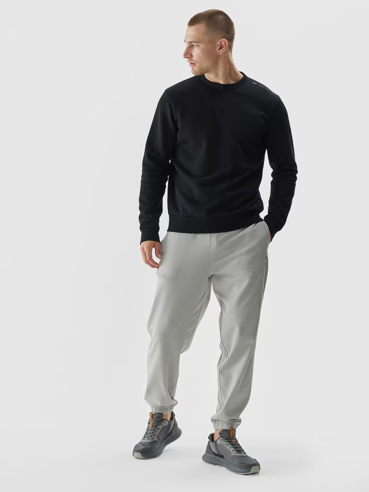 Світшот SWEATSHIRT M1258 4FWAW24TSWSM1258-20S 4F 2XL Чорний 4FWAW24TSWSM1258-20S