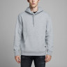 Толстовка JJESOFT SWEAT HOOD NOOS 12161145 Light Grey Melange Jack&Jones L Сірий 12161145LIGHTGREYMELA