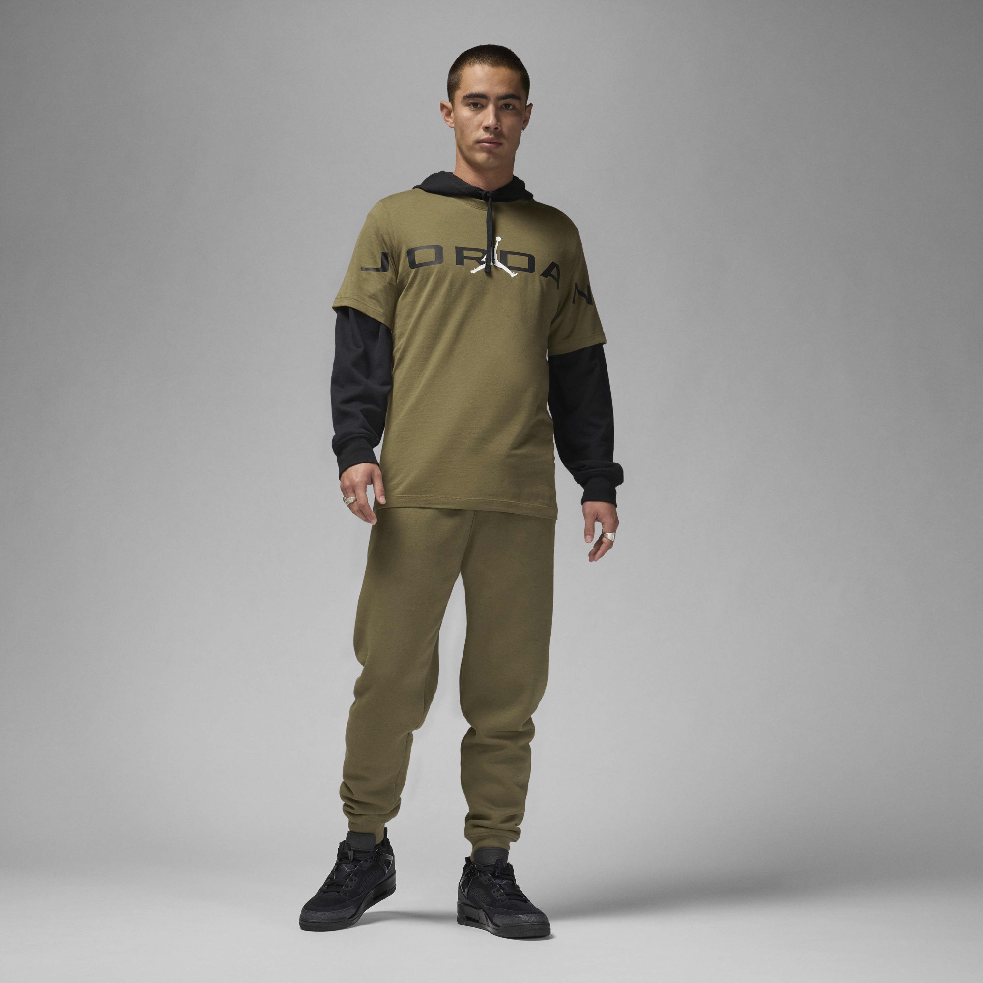 Футболка Jordan M JD AIR STRETCH SS CREW HJ2358-222