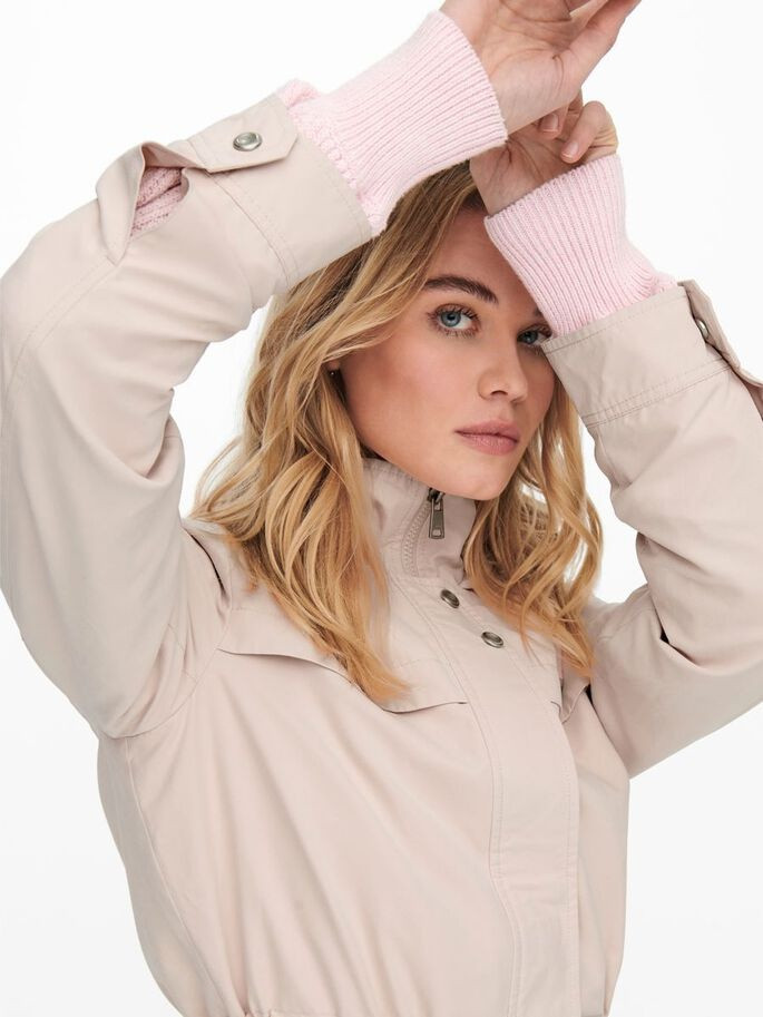 Куртка ONLNEWSTARLINE SPRING JACKET CC OTW 15218612-Peach Whip ONLY XS Розовий 15218612-Peach Whip