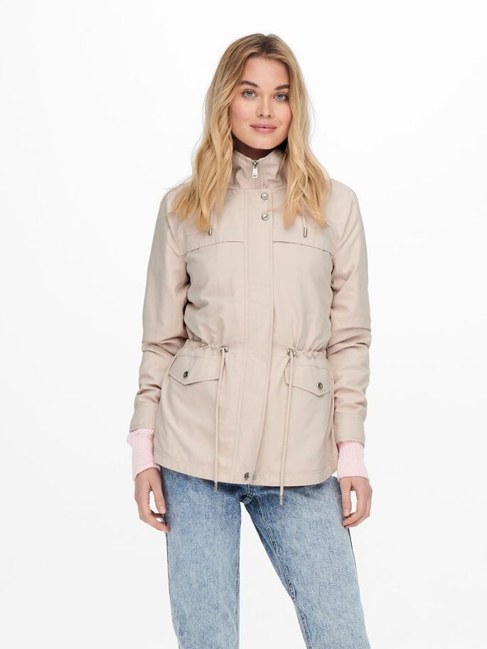 Куртка ONLNEWSTARLINE SPRING JACKET CC OTW 15218612-Peach Whip ONLY XS Розовий 15218612-Peach Whip