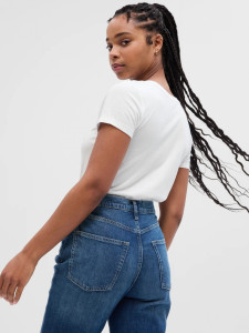 Футболка V-SS FAV CREW GR 842000-32 GAP L Білий 842000-32