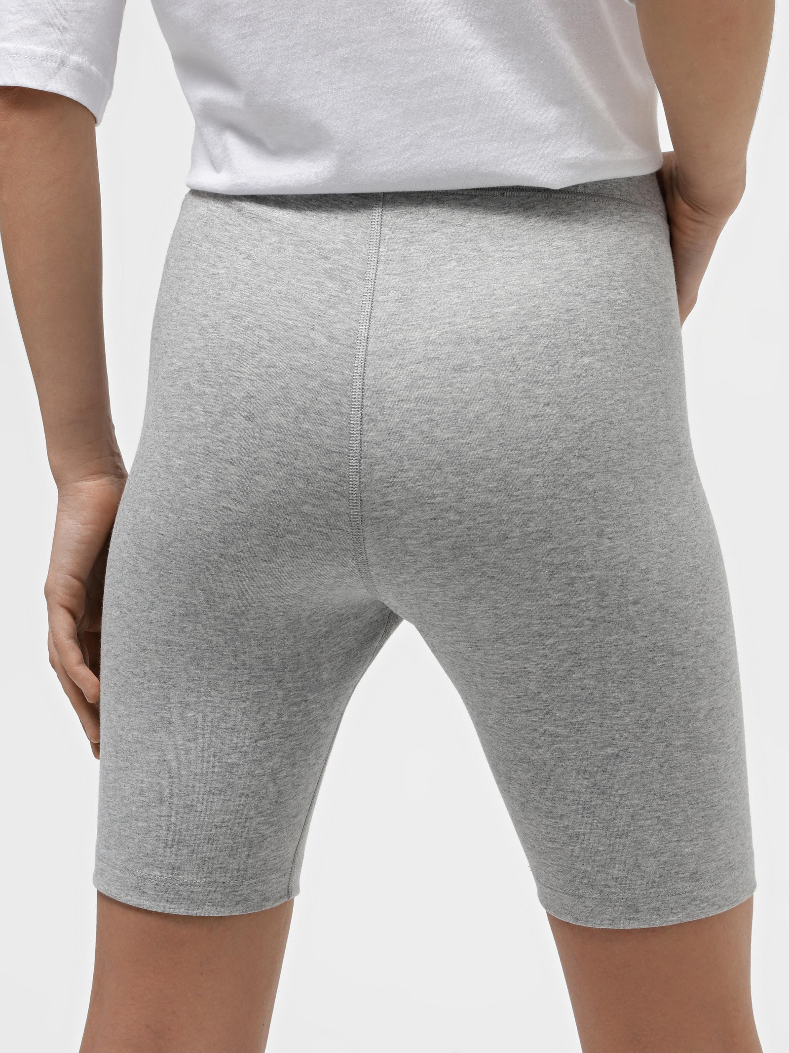 Шорти жіночі Nike Sportswear Classics High-Waisted 8 Biker Shorts Grey DV7797-063