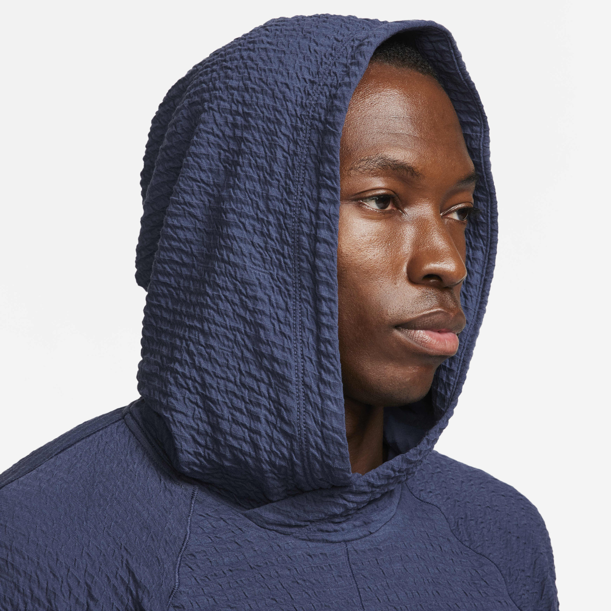 Худі чоловіче Nike Ny Df Texture Po Blue DV9875-437