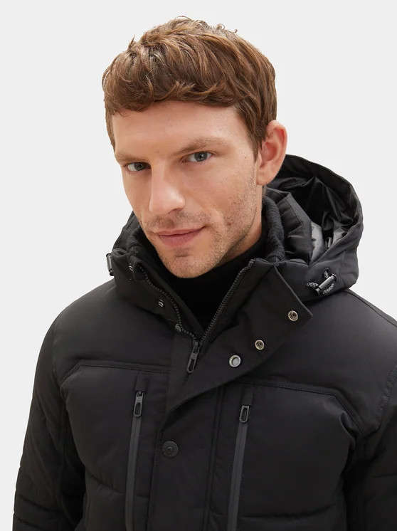 Куртка 1038935-29999 Tom Tailor L Чорний 1038935-29999