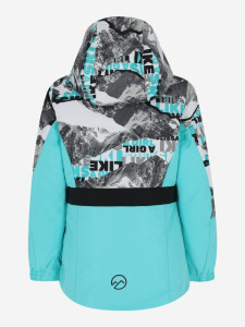 Куртка гірськолижна для дівчаток 117892GSD-A2 Glissade 146-152 (152) Бірюзовий 117892GSD-A2