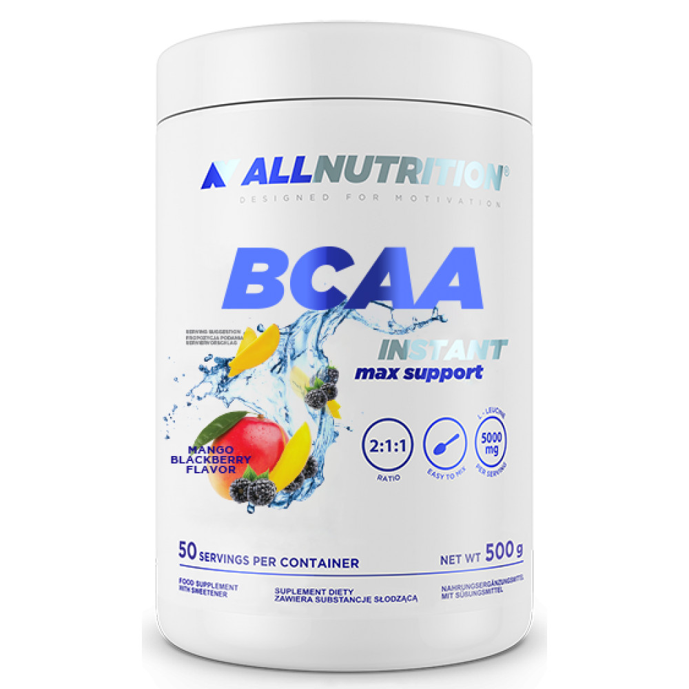 Порошок BCAA Max Support Instant - 500g Mango Blackberry 100-47-6345631-20
