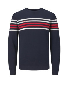 Пуловер JJSCHMIDT KNIT CREW NECK 12201515-Navy Blazer Jack&Jones L Темно-синій 12201515-NAVY BLAZER