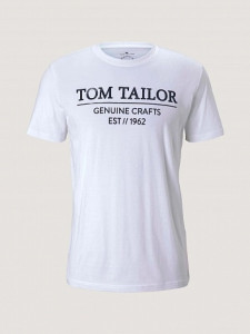Футболка 1021229-20000 Tom Tailor L Білий 1021229-20000