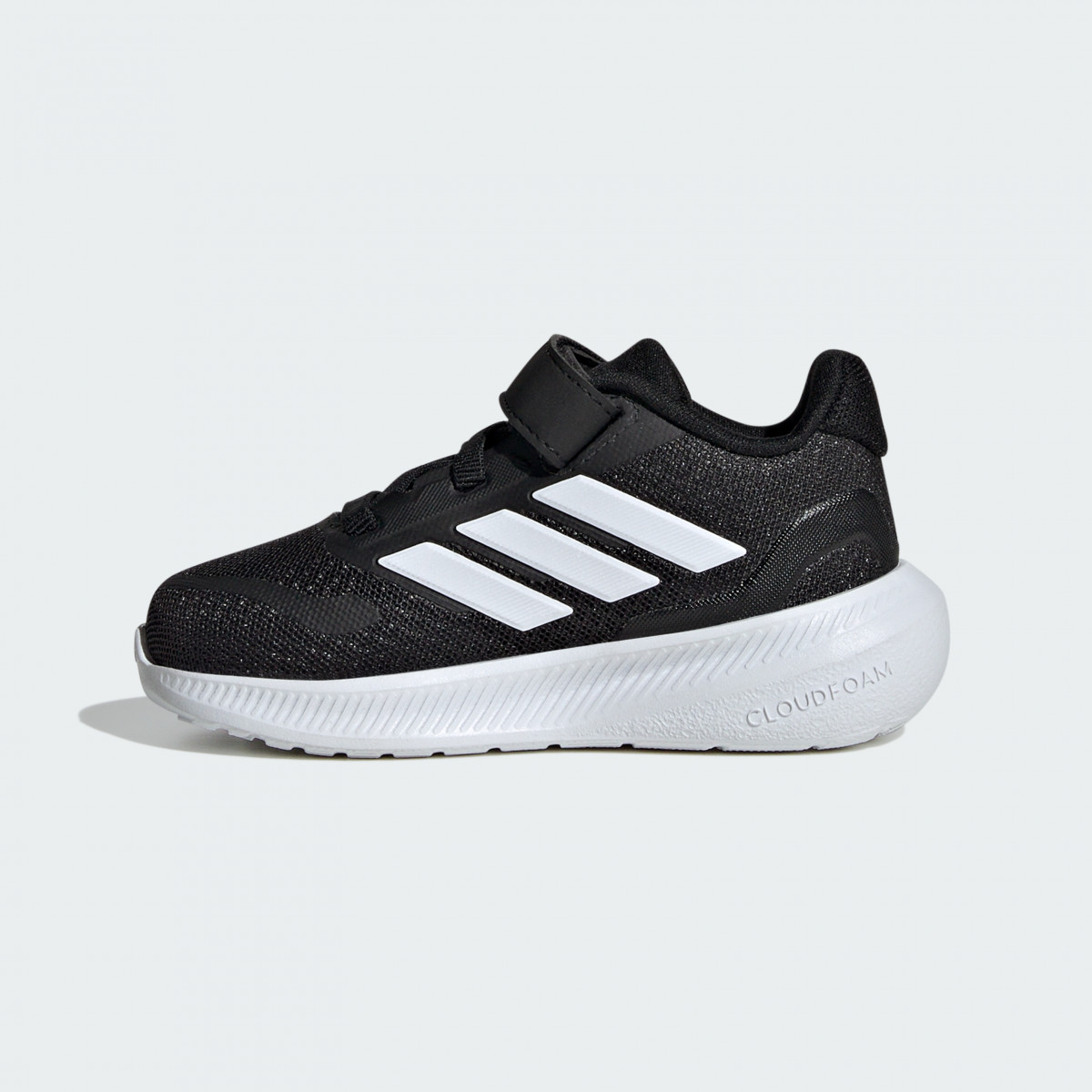 Кросівки дитячі RUNFALCON 5 EL I IE8598 Adidas 24 Чорний IE8598