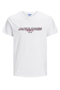 Футболка JORBOOSTER TEE SS CREW NECK MAR 21 12191907 White Jack&Jones XXL Білий 12191907White