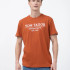 Футболка t-shirt with print 1021229-15095 Tom Tailor L Помаранчевий 1021229-15095