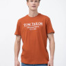 Футболка t-shirt with print 1021229-15095 Tom Tailor L Помаранчевий 1021229-15095