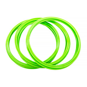 Кільця спортивні 12 шт (Зелені) AVK3-302