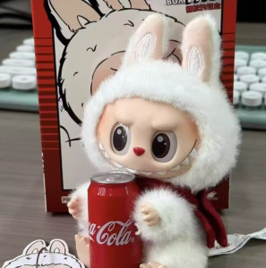 Фігурка Лабубу Pop Mart Labubu The Monsters Coca Cola Series Vinyl Face Single Blind Box LABUBU-COCA-COLA