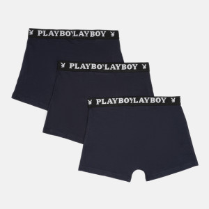 Труси-боксери Набір з 3 Playboy ANNYA PLAYBOY BOXERSHORT синій Чол L ANNYA-37