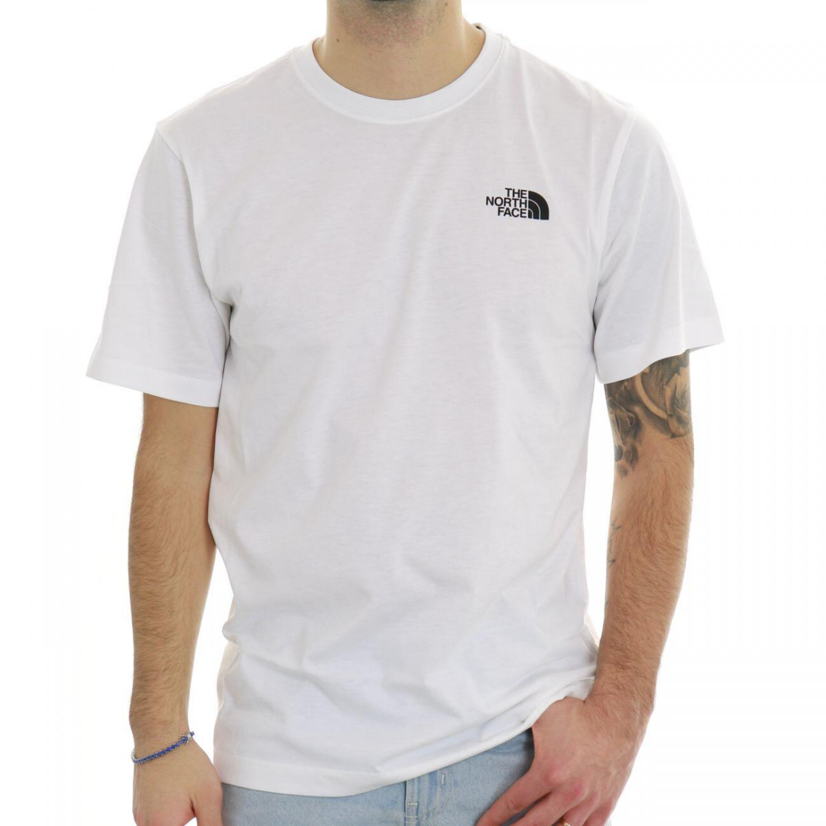 Футболка M EVOLUTION BOX NSE REGULAR SHORT SLEEVE TNF 0A8B6KFN41 THE NORTH FACE S Білий 0A8B6KFN41