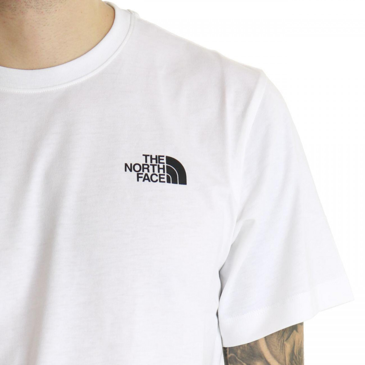 Футболка M EVOLUTION BOX NSE REGULAR SHORT SLEEVE TNF 0A8B6KFN41 THE NORTH FACE S Білий 0A8B6KFN41