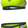 Купальник роздільний для жінок Arena ICONS BIKINI CROSS BACK SOLID салатовий Жін 36 005037-660