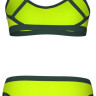 Купальник роздільний для жінок Arena ICONS BIKINI CROSS BACK SOLID салатовий Жін 36 005037-660