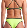 Купальник роздільний для жінок Arena ICONS BIKINI CROSS BACK SOLID салатовий Жін 36 005037-660
