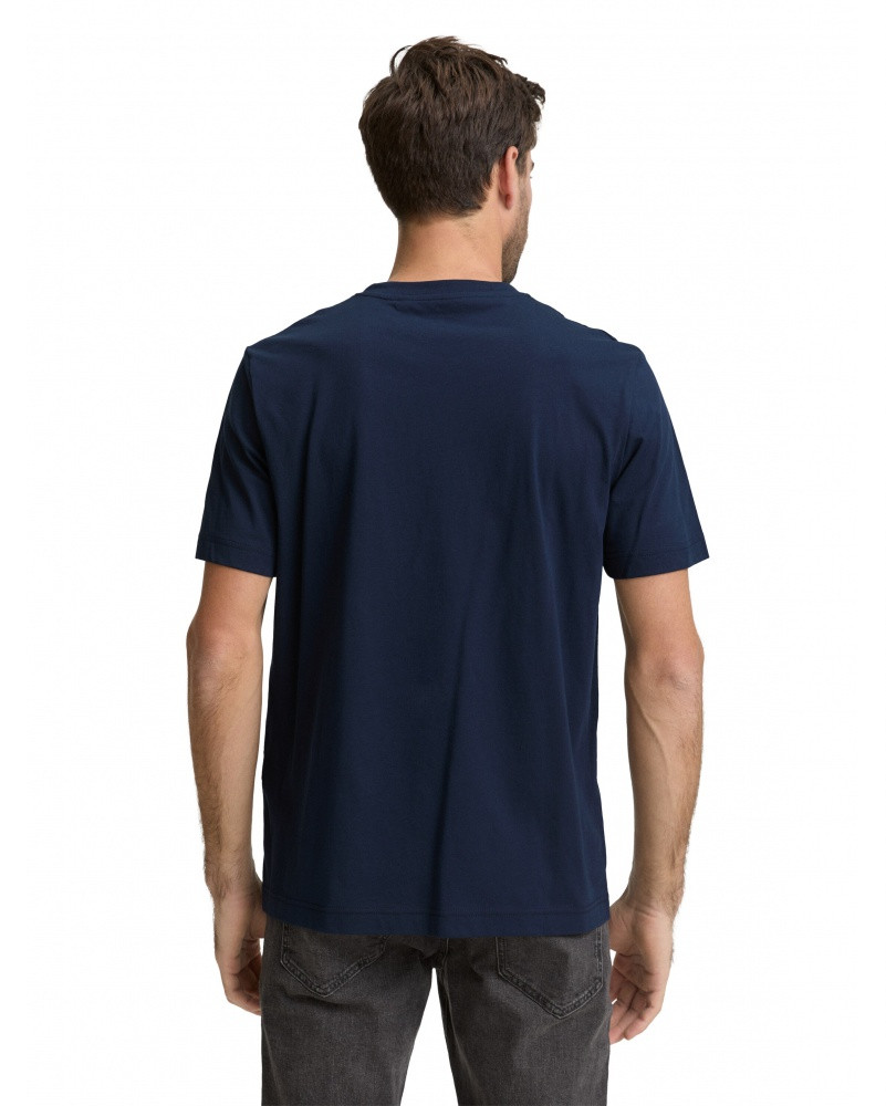 Футболка men's T-shirt 1050136-10668 Tom Tailor XL Темно-синій 1050136-10668