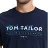Футболка men's T-shirt 1050136-10668 Tom Tailor XL Темно-синій 1050136-10668