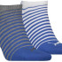 Шкарпетки Puma UNISEX SNEAKER 2P синій, сірий, білий Уні 35-38 101001001-023