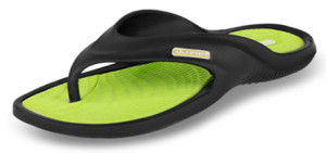 Шльопанці Aqua Speed RIVIERA 4364 чорний, салатовий Уні 24 495-38