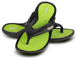 Шльопанці Aqua Speed RIVIERA 4364 чорний, салатовий Уні 24 495-38
