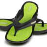 Шльопанці Aqua Speed RIVIERA 4364 чорний, салатовий Уні 24 495-38