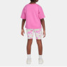 Костюм спортивний дитячий Nike Flow-Ral Aop Bike Short Se Pink/White 36M848-P23