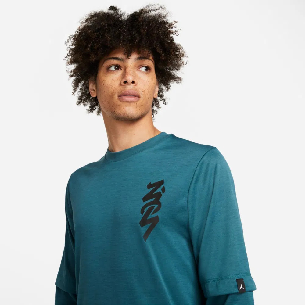 Кофта Jordan Zion Shooting LS Training T-Shirt DJ5871-393