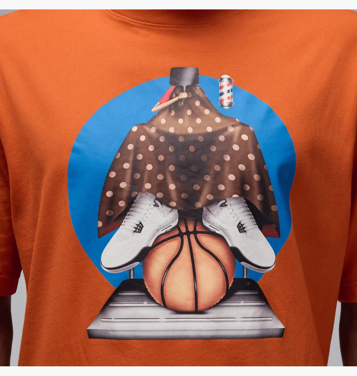 Футболка Jordan Art Ss Tee Orange HF5472-893