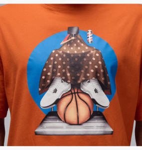 Футболка Jordan Art Ss Tee Orange HF5472-893
