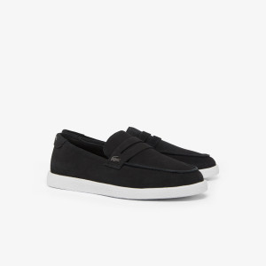 Кеди Lacoste Cochet Suede Loafers Black 49CMA0045-312