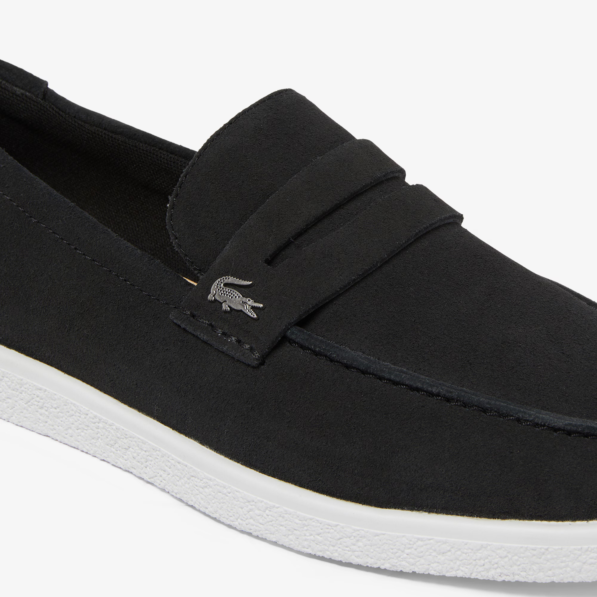 Кеди Lacoste Cochet Suede Loafers Black 49CMA0045-312