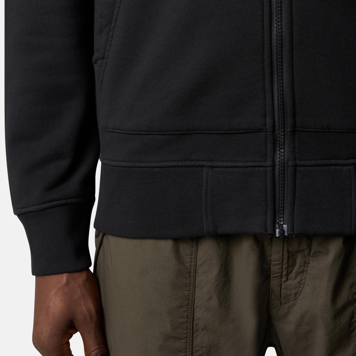 Худі Stone Island Zipped Hoodie Black K1S156100042S0051 V0029