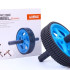 Ролик для преса EXERCISE WHEEL чорний, сірий Уні 18см LS3160B Ролик для преса EXERCISE WHEEL чорний, сірий Уні 18см LS3160B