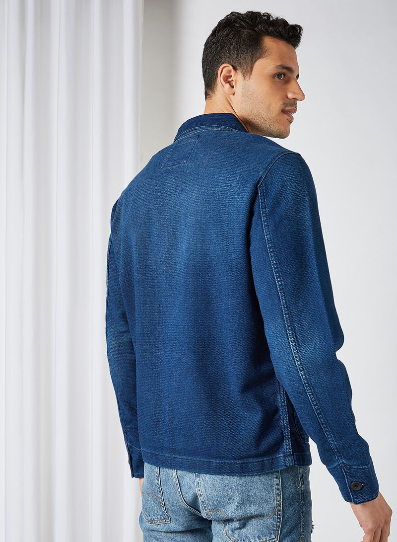 Куртка джинсова JJILUCAS JJJACKET AKM 470 NOOS 12186009 Blue Denim Jack&Jones L Синій 12186009BlueDenim
