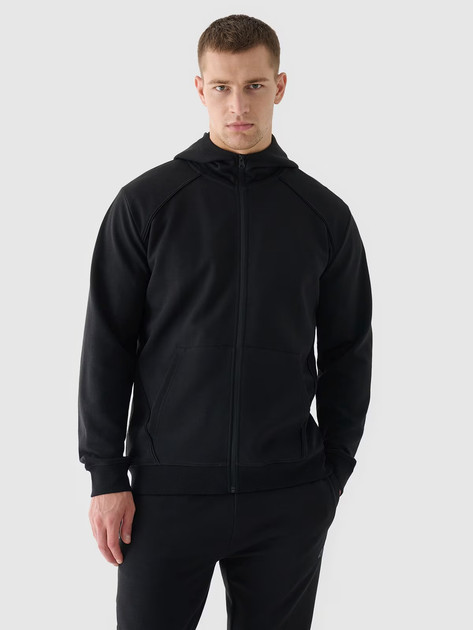 Толстовка Sweatshirt M1256 4FWAW24TSWSM1256-20S 4F 2XL Чорний 4FWAW24TSWSM1256-20S