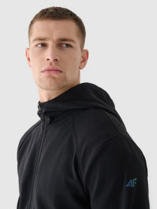 Толстовка Sweatshirt M1256 4FWAW24TSWSM1256-20S 4F 2XL Чорний 4FWAW24TSWSM1256-20S