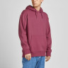 Толстовка JJESOFT SWEAT HOOD NOOS 12161145-Hawthorn Rose-Fit:Relaxed Jack&Jones S Бордовий 12161145-HAWTHORN ROSE-FI