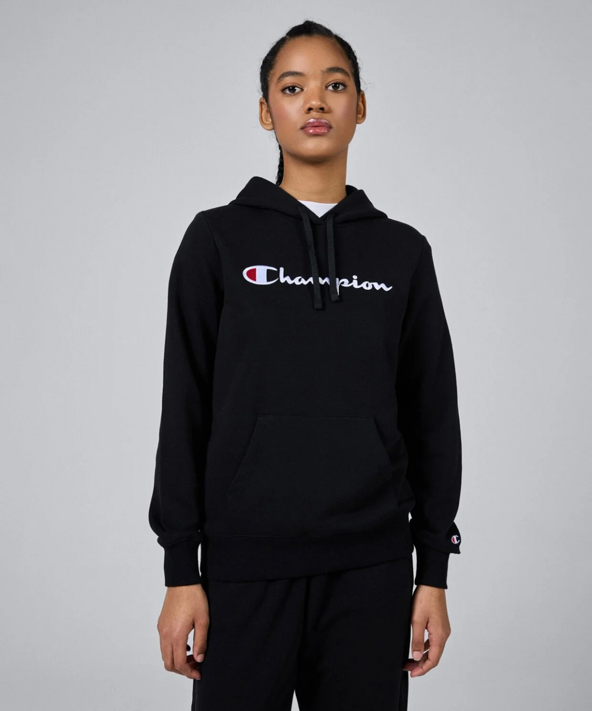 Худі hooded sweatshirt 117111-KK001 Champion L Чорний 117111-KK001