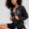 Толстовка FULLZIP LOGO HOODIE 463503-21 GAP M Темно-сірий 463503-21