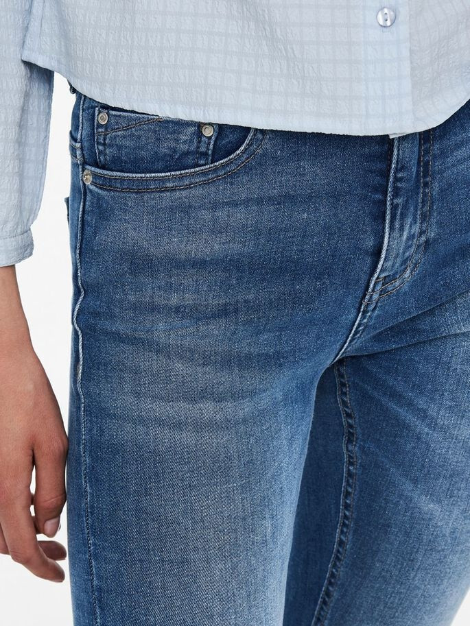 Джинси ONLPAOLA LIFE HW FLARED AZG0007 NOOS 15219219-Medium Blue Denim ONLY L/32 Синій 15219219-Medium Blue Deni
